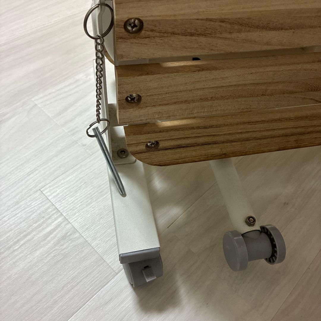 ニトリ　折りたたみ桐スノコベッド