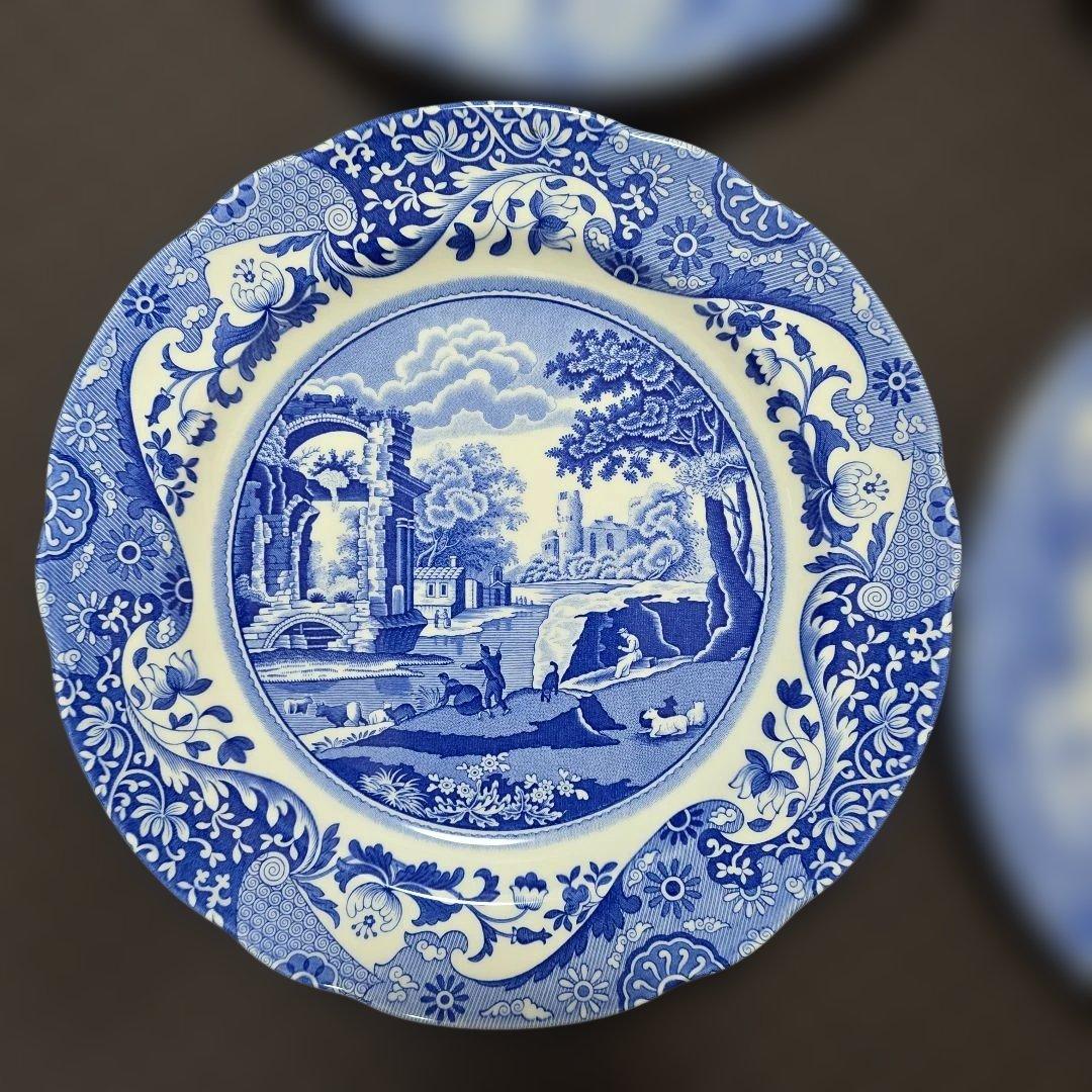 spode blue Italian スポード ブルーイタリアン ディナー皿