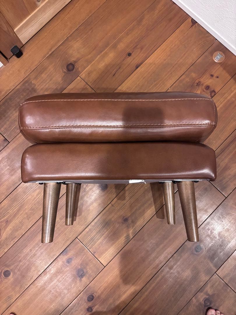 美品✨希少•廃盤品 UNICO MOLN ウニコ モルン オットマン　本革