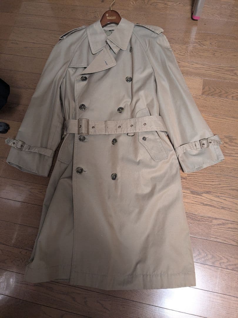 日本製　ヴィンテージトレンチコート　M