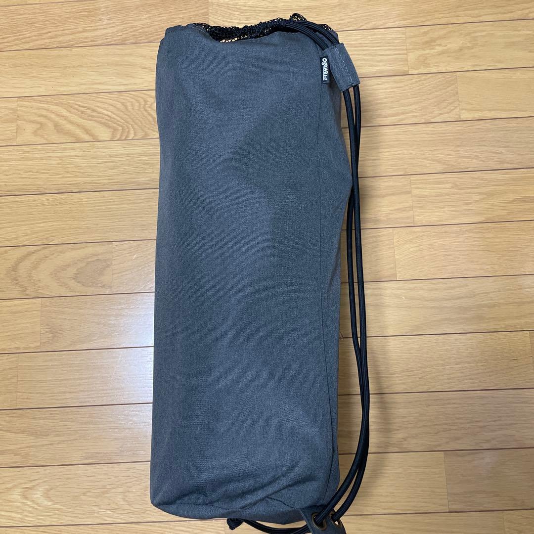 Ogawa オガワ　チャコールグレー ワイドコット 収納バッグ付き