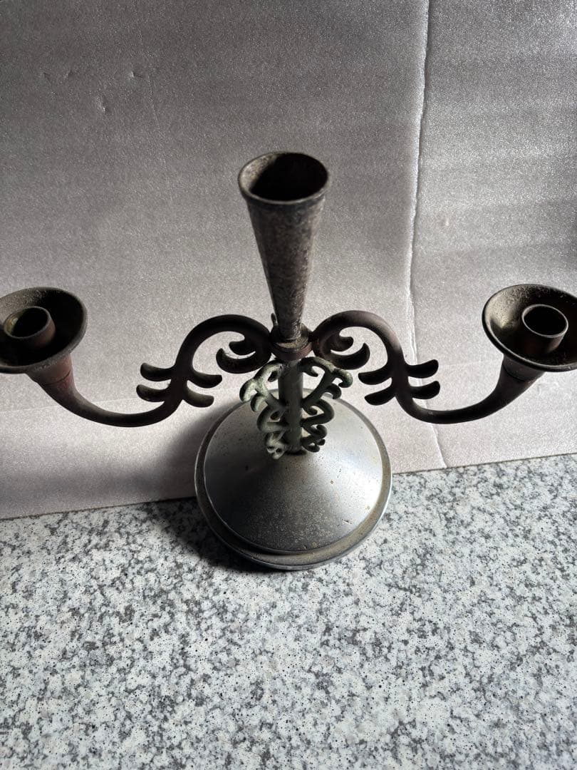 金属製キャンドルホルダー 2灯式