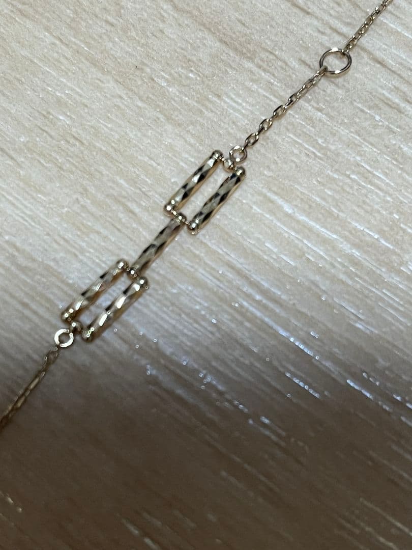 COCOSHNIK ゴールドチェーンブレスレット