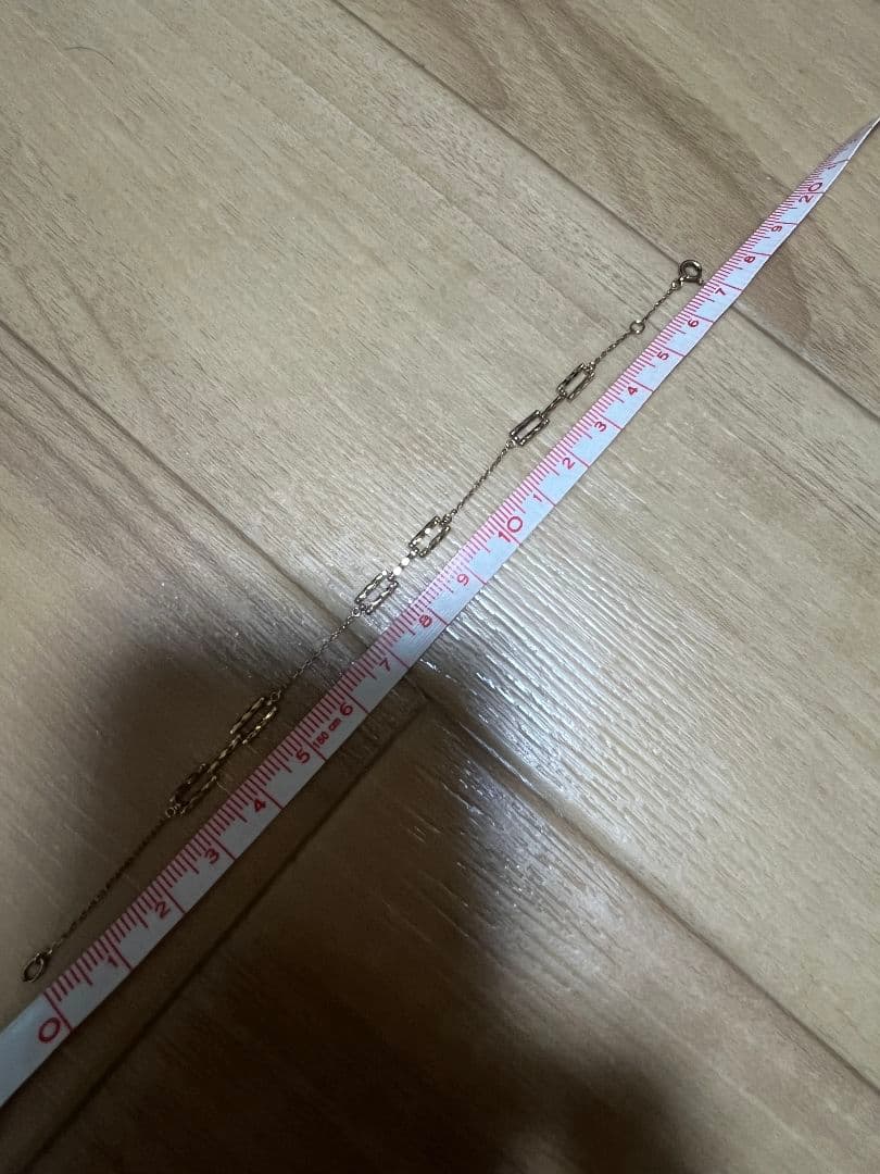 COCOSHNIK ゴールドチェーンブレスレット