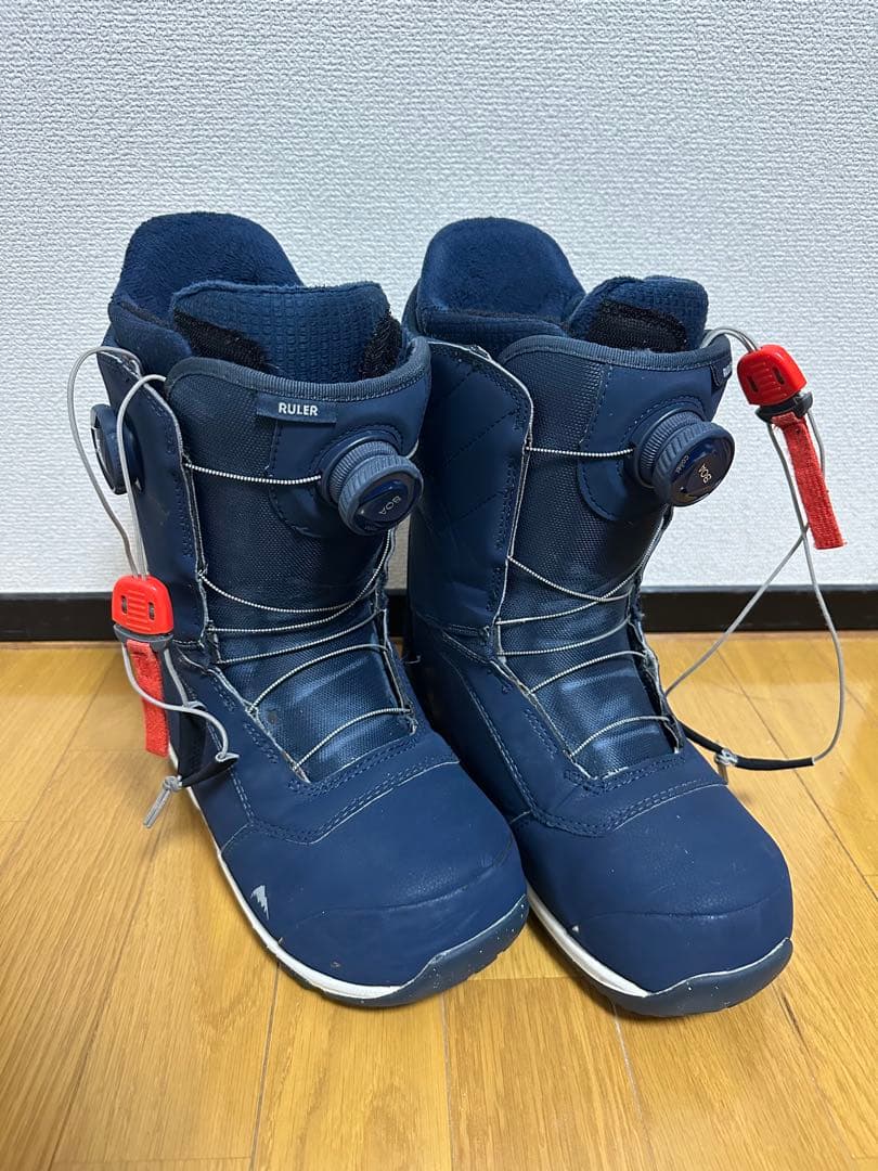 BURTON Ruler BOA WIDE 26cm MPRINT 2ネイビー