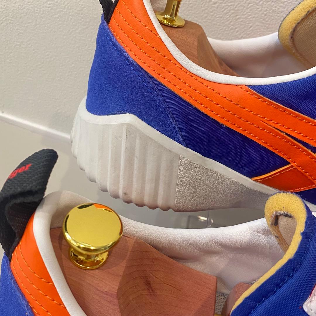 【美品】オニツカタイガー アクロモント スニーカー ブルー 27.0㎝