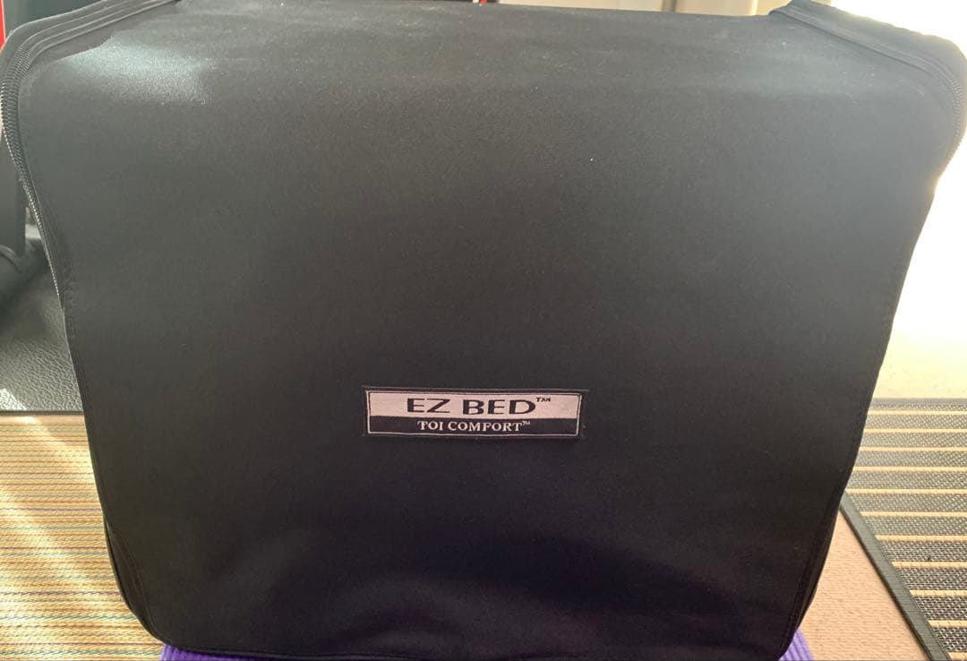 美品　EZ BED シングルエアマットレス　ベット　お泊まり