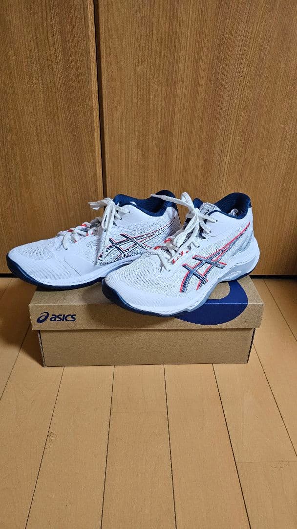 シューズ asics NETBURNER BALLISTIC FF MT 4 24.5cm
