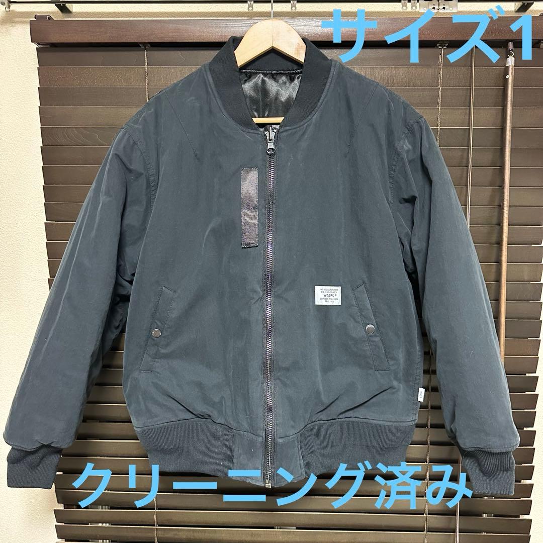 WITAP MA-1 フライトジャケット ブルゾン ジャケット ブラック MA1