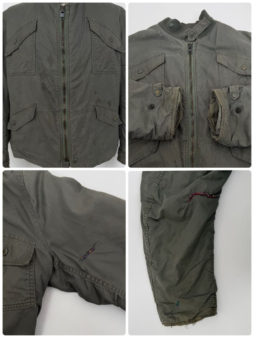 米軍実物 70s ビンテージ USAF CWU-7/P メカニックジャケット L