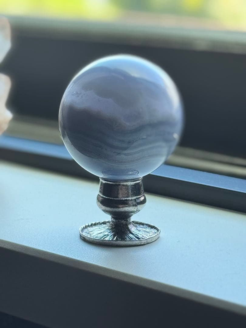 こはみつ　ナミビア産ブルーレースアゲートスフィア