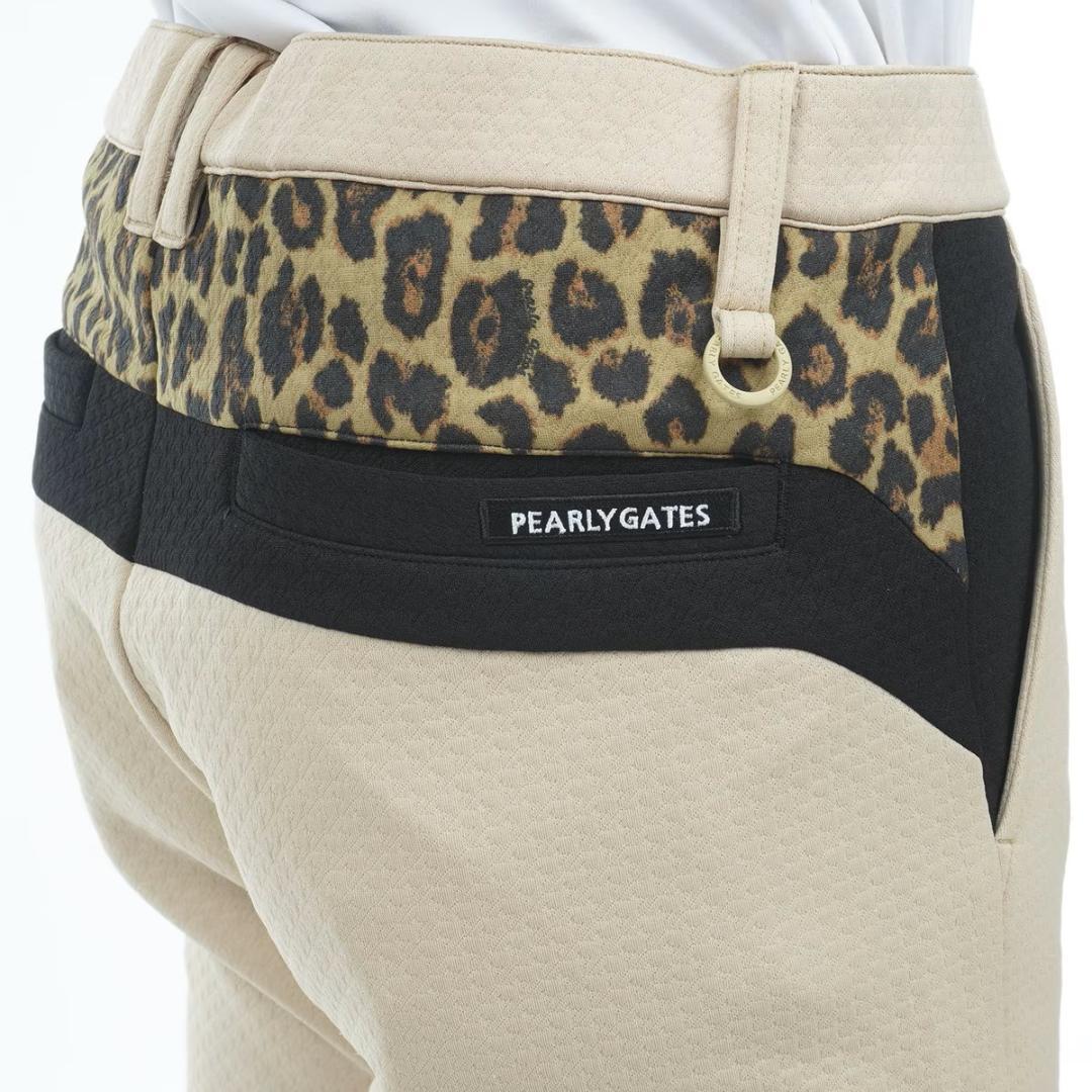PEARLY GATES キルトジャージノータックゴルフパンツ ベージュ 新品