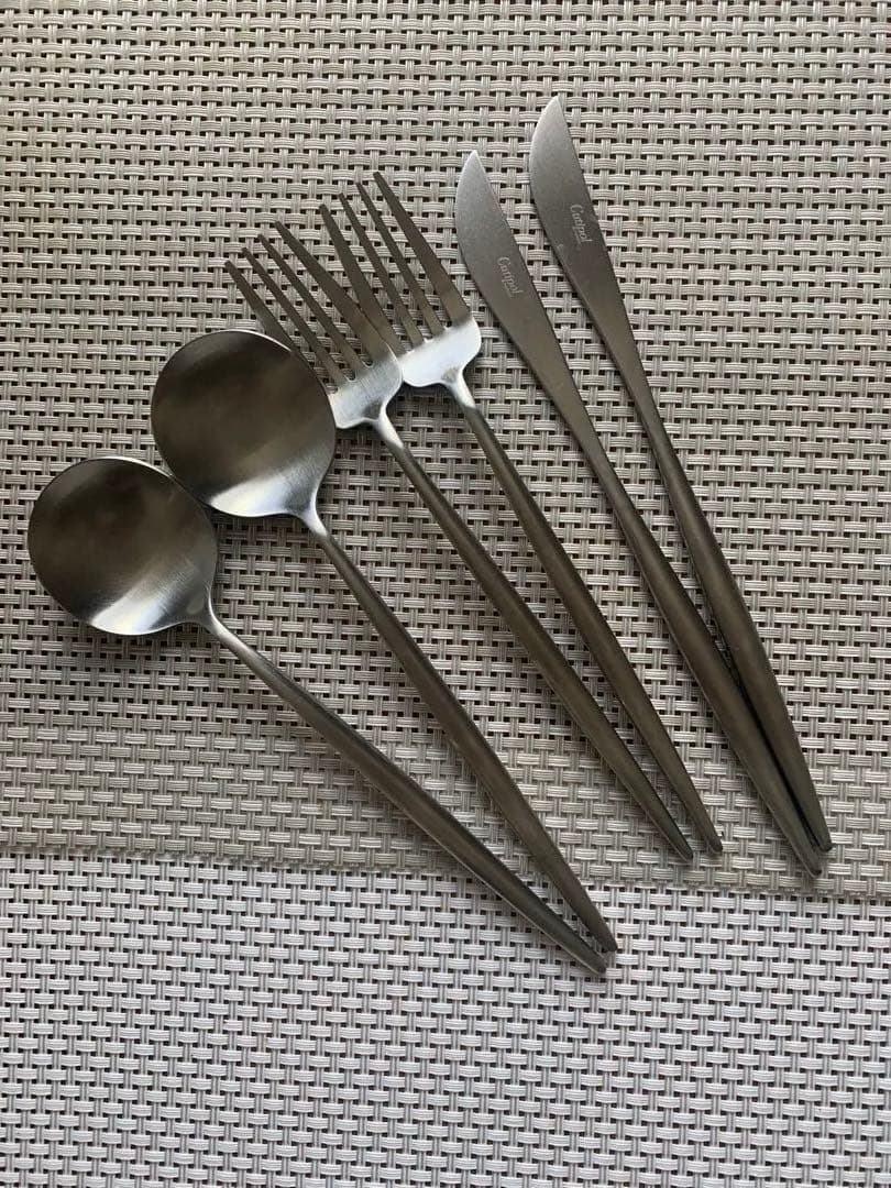 クチポール ディナー ナイフ ホーク スプーン 2セット