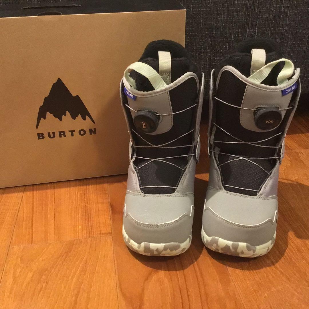 Burton　Zipline BOA キッズスノーボードブーツ　4k(22cm)
