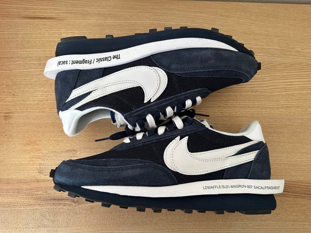 Fragment × sacai × Nike LD Waffle 27cm