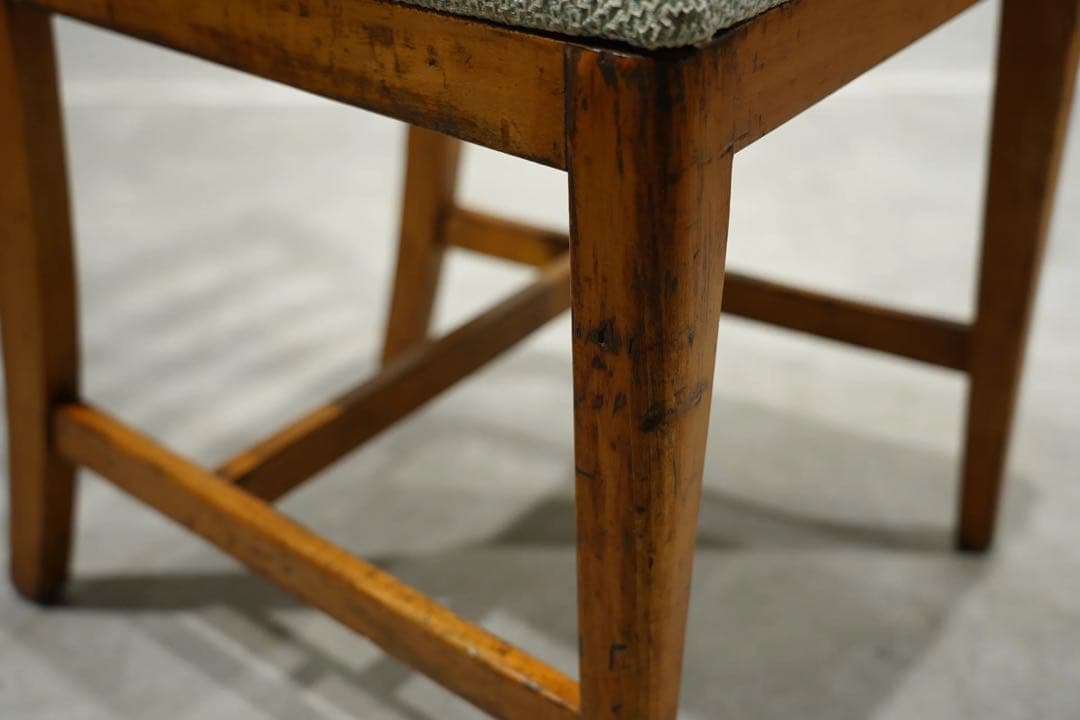 イギリス　ビンテージ　60s ラダーバックチェア　椅子　古木　北欧