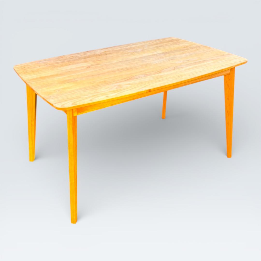 モモナチュラル ダイニングテーブル 135cm 天然木【送料込】