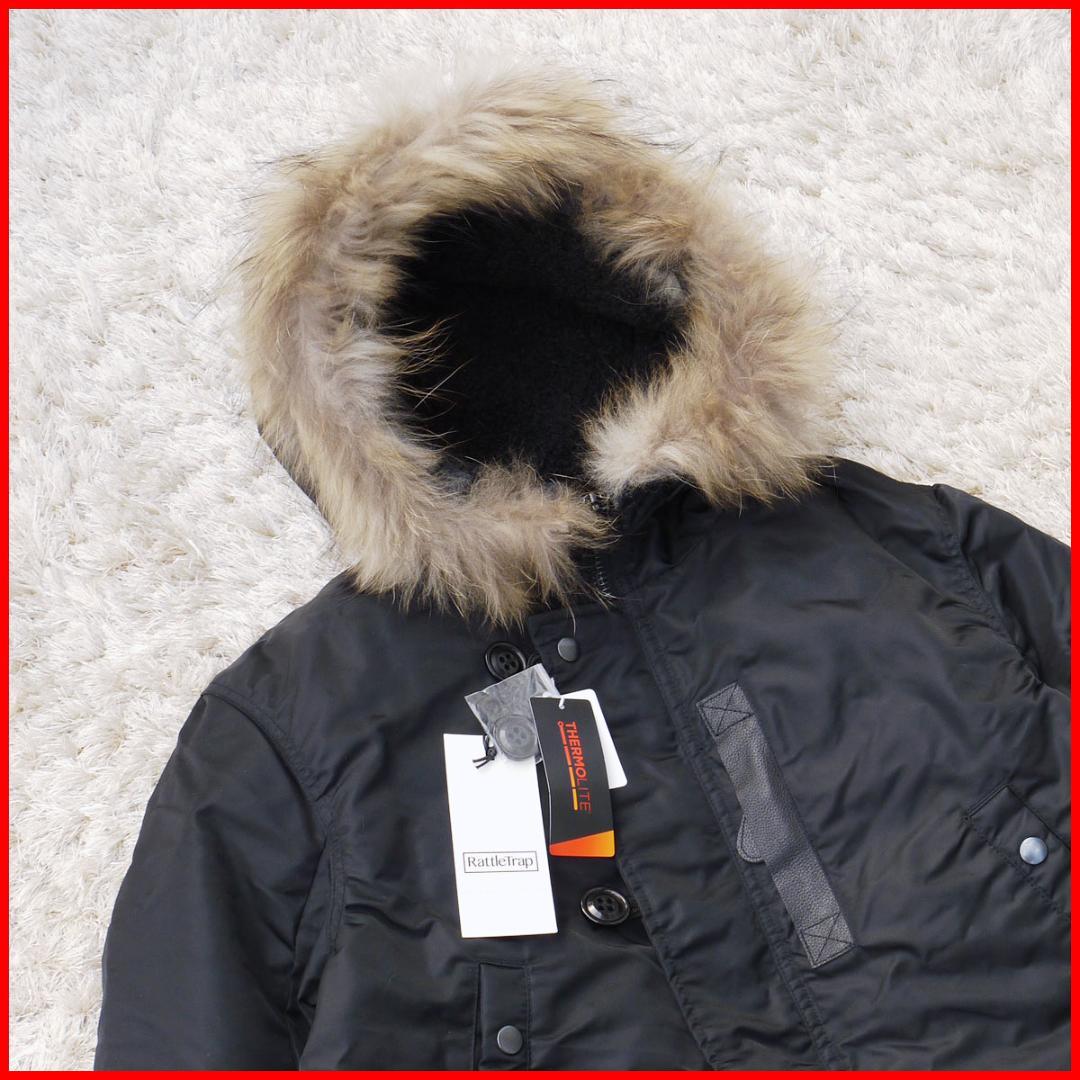 未使用品　Rattle Trap ラトルトラップ　N-3B　ブラック　メンズビギ