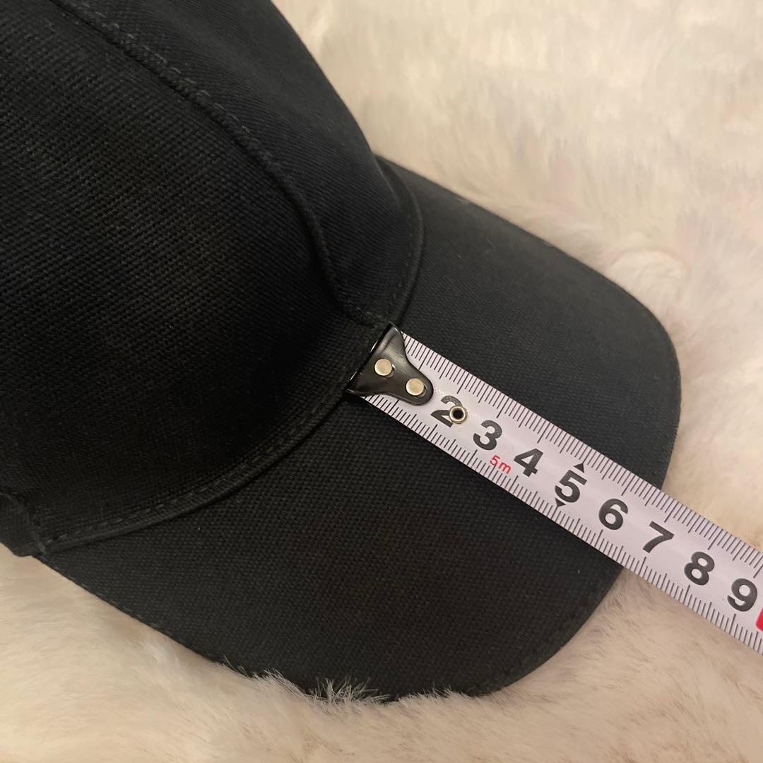 GUCCI グッチ　キャップ　ブラック　S 57cm