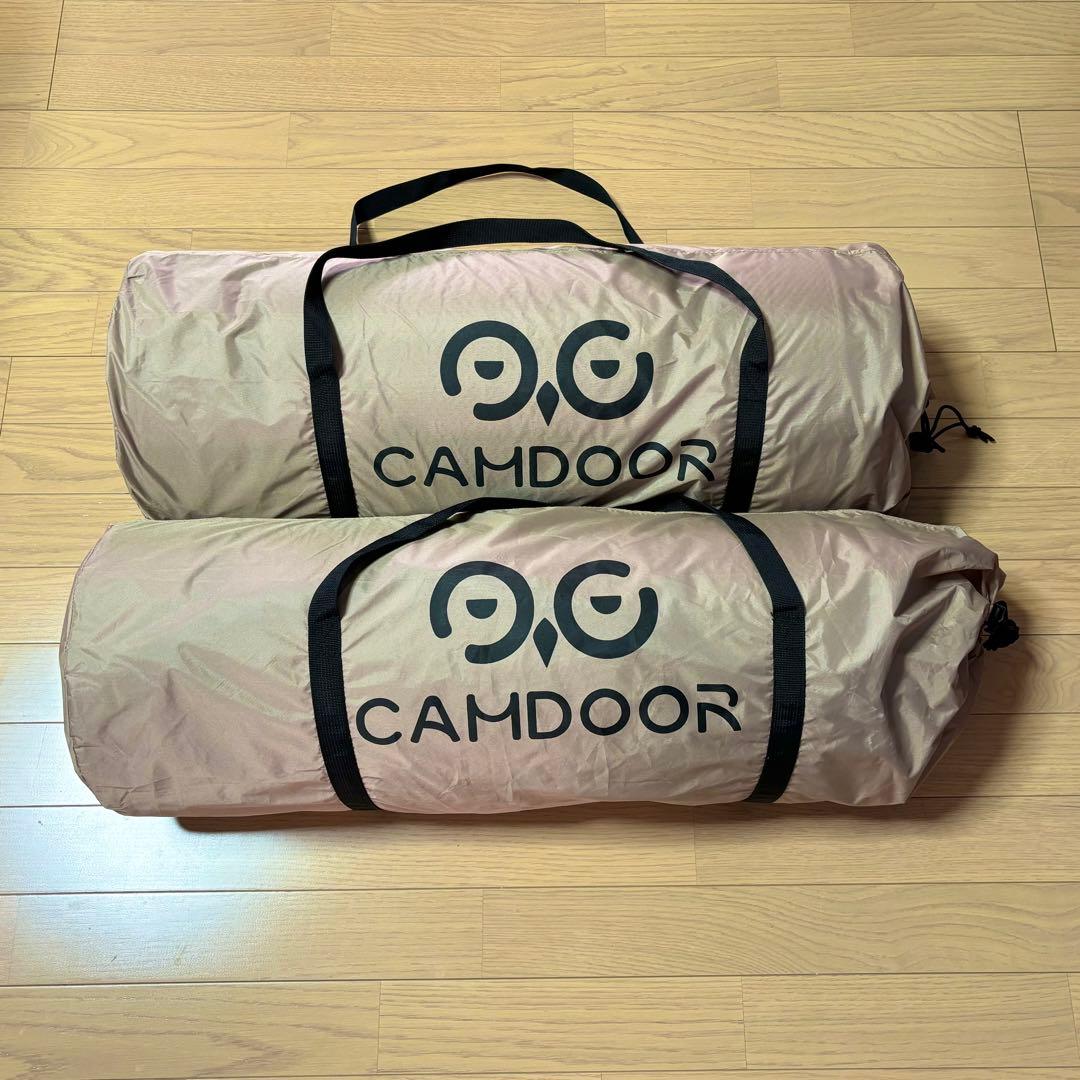 【美品】 2個セット camdoor インフレーターマット 8cm