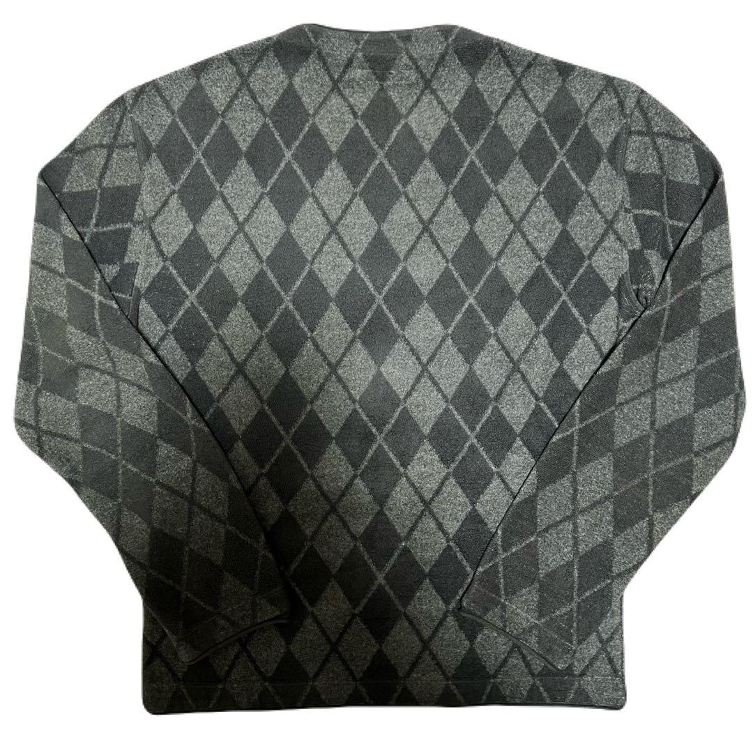 エンポリオアルマーニ　アーカイブ　フリース　ジャケット　ブルゾン　ニット　柄