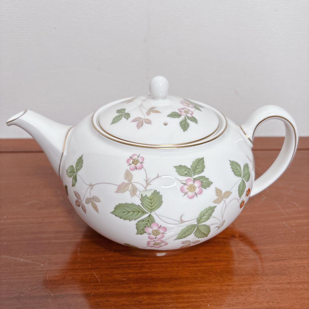 極美品！ ティーポット ワイルドストロベリー ティーセット