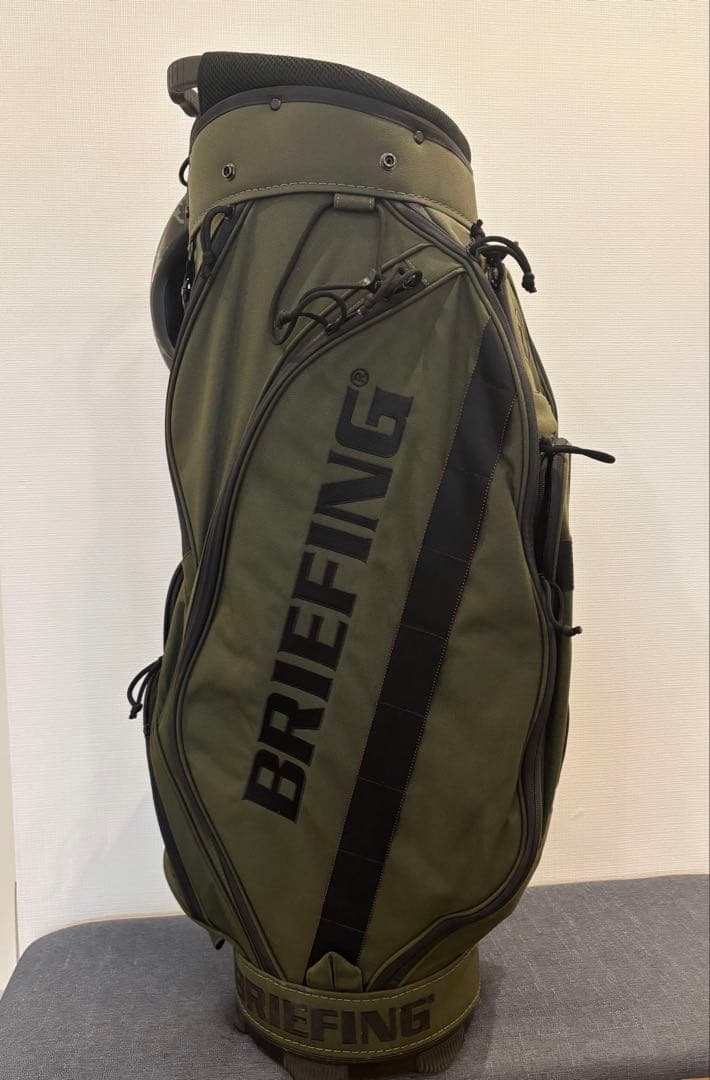 テ*ロ様 ブリーフィング　CR-5 キャディバッグ　レンジャーグリーン