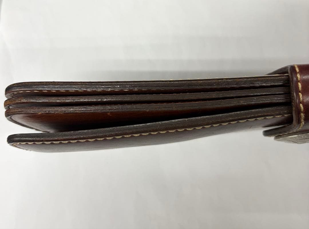 み*Ｇ様 FUNNY バイカーズウォレット　レザー長財布　ブラウン系　ファニー