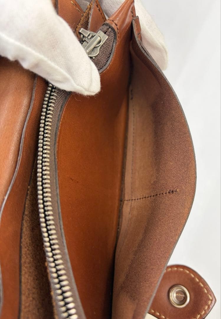 み*Ｇ様 FUNNY バイカーズウォレット　レザー長財布　ブラウン系　ファニー