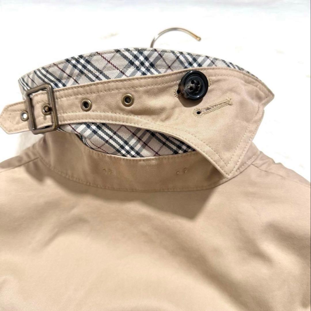 バーバリーブルーレーベル　トレンチコート　ライナー付　ベルト ノバチェック 36
