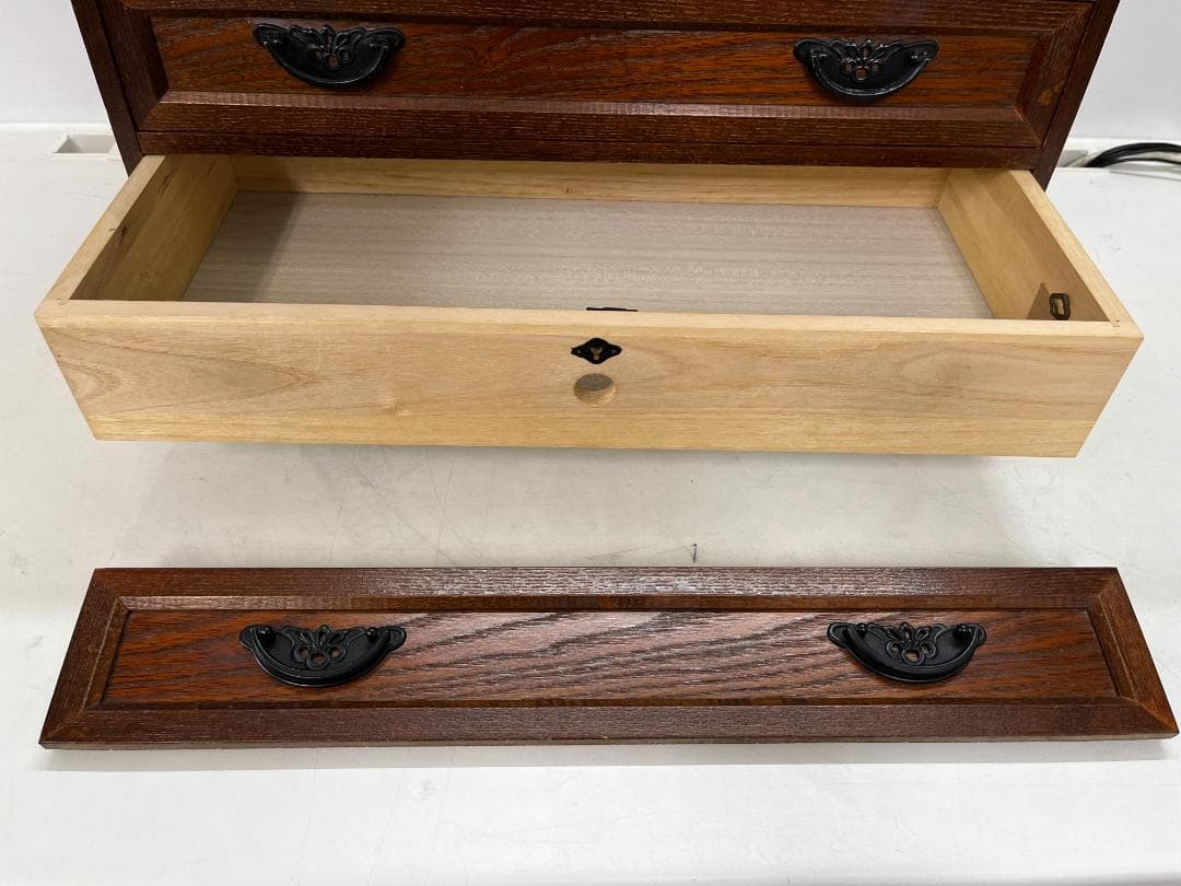 からくり箪笥　伝統工芸　日本文化センター　昭和レトロ　ヴィンテージ　f860