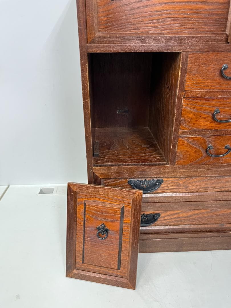 からくり箪笥　伝統工芸　日本文化センター　昭和レトロ　ヴィンテージ　f860