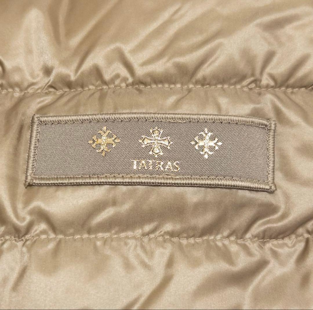 今から春にも☘️タトラスノーカラーダウンジャケット ライトブラウン 03