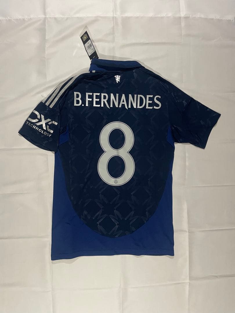 ブルーノ・フェルナンデス24-25マンチェスターUアウェイ　背番号8 正規品