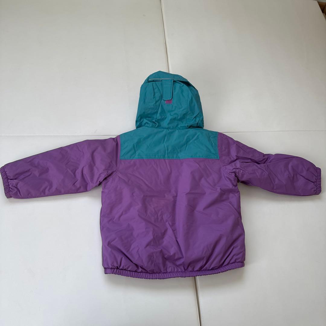 Columbia スノーウェア 子供用 紫と青　リバーシブル
