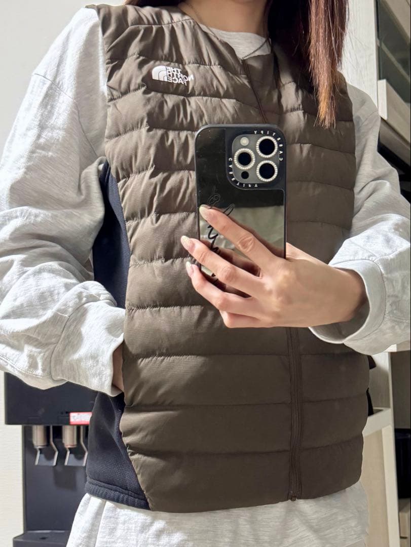 THE NORTH FACE ブラウン ダウンベスト NYW82494