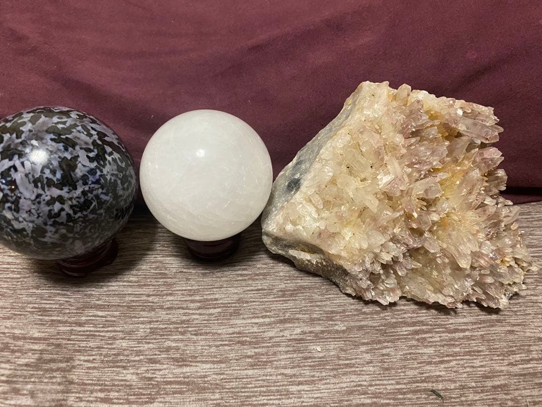 天然石☆水晶☆アンモナイト