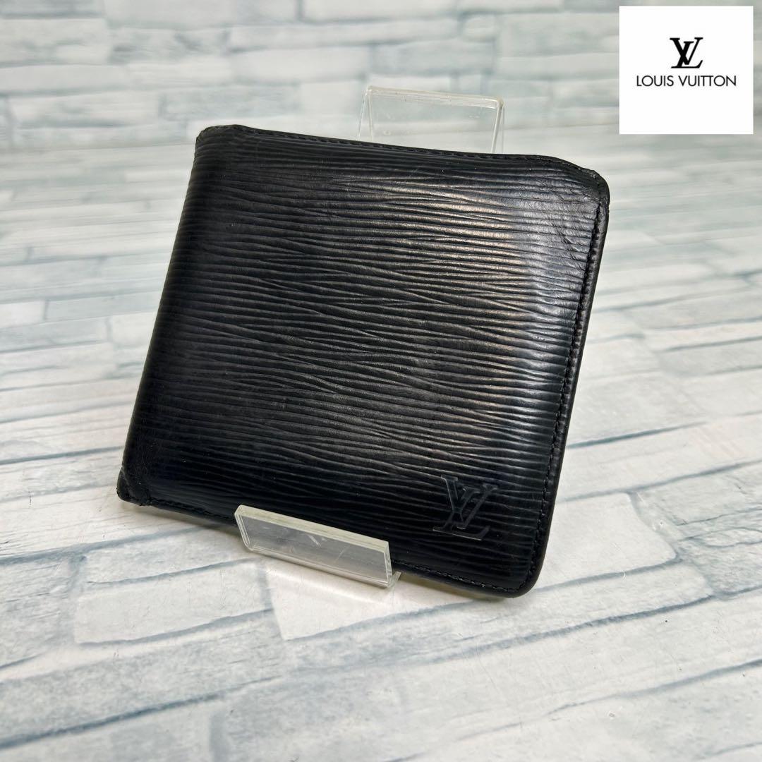 美品　50 LOUIS VUITTON ルイヴィトン　エピ 二つ折り財布　up2