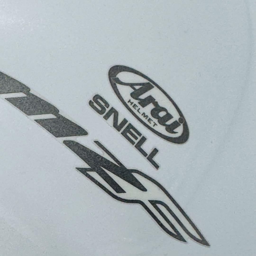 【美品】アライ Arai MZ-F ホワイト Mサイズ　ジェットヘルメット