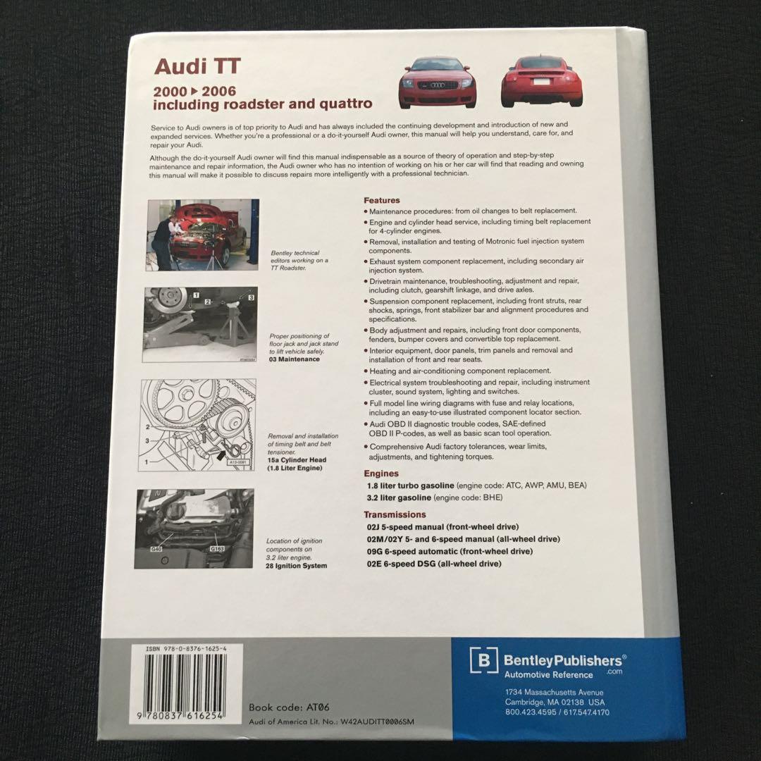 ★【送料込み/希少品】アウディTT サービスマニュアル
