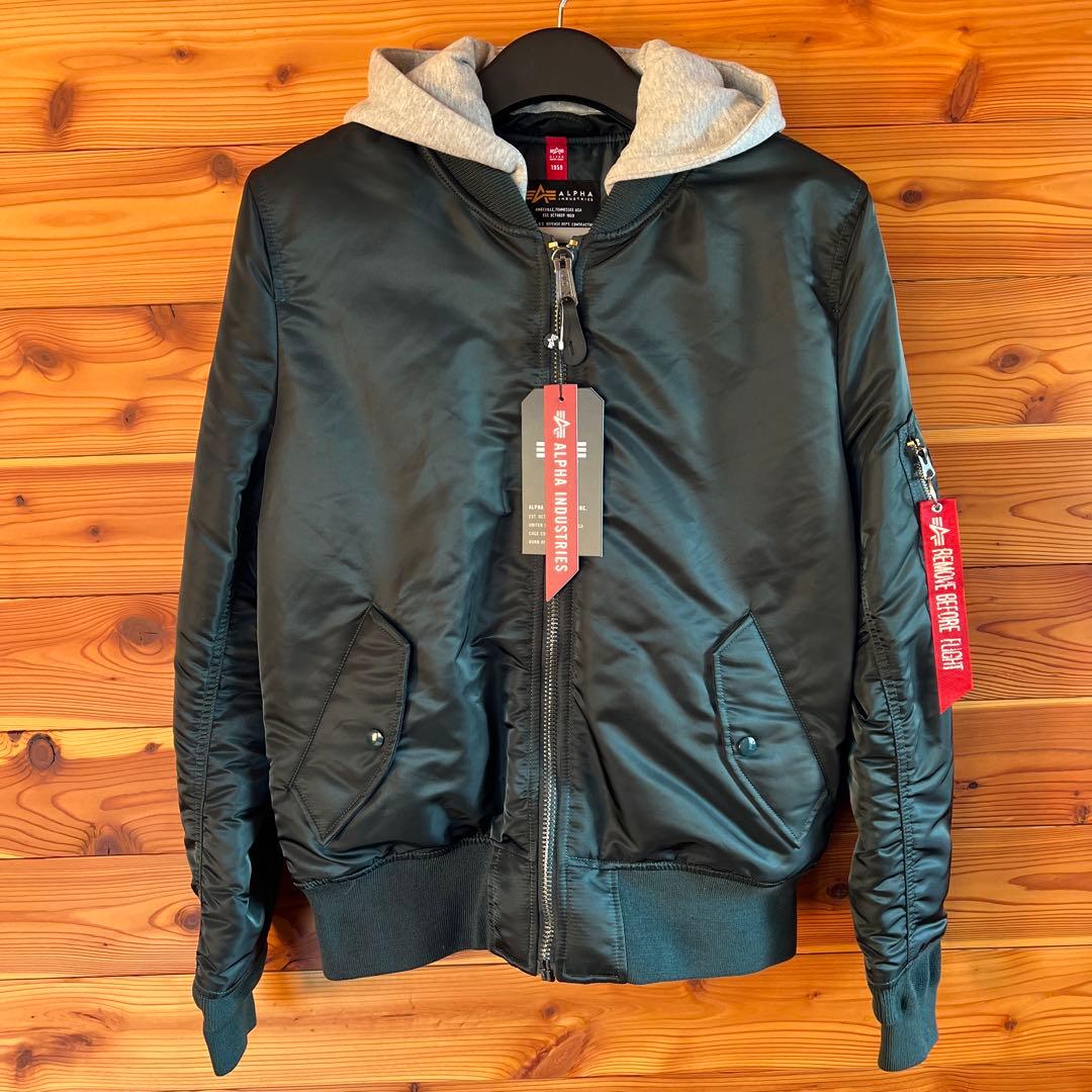 ALPHA INDUSTRIES MA-1 NATUS 新品 P.GREEN