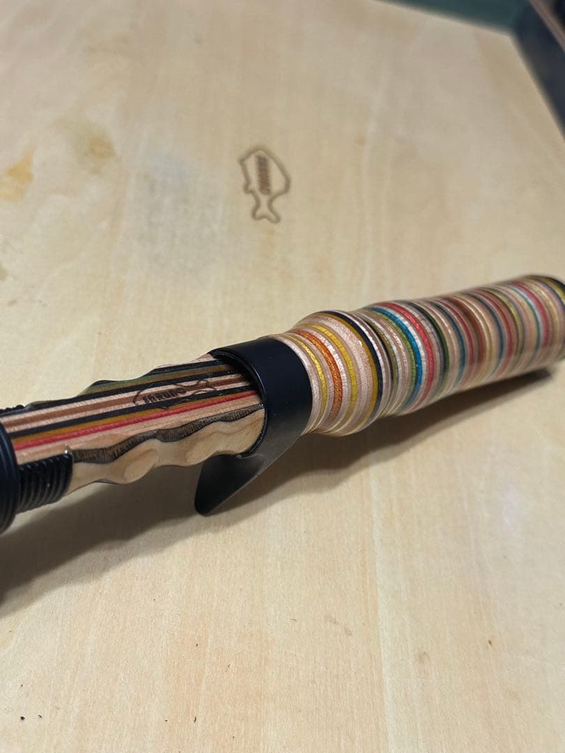 ベイトグリップ　トップウォーター 渓流　ハンドメイドグリップ