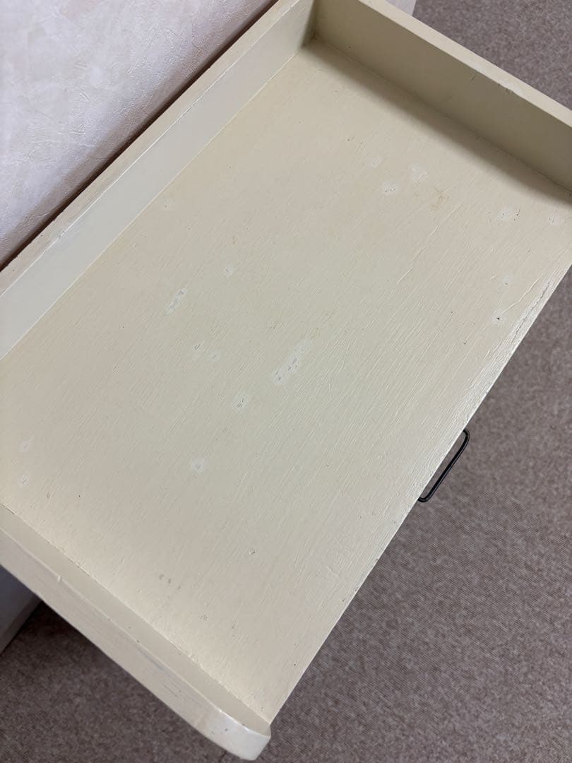 木製引き出し7杯　ビンテージ　ガラス窓