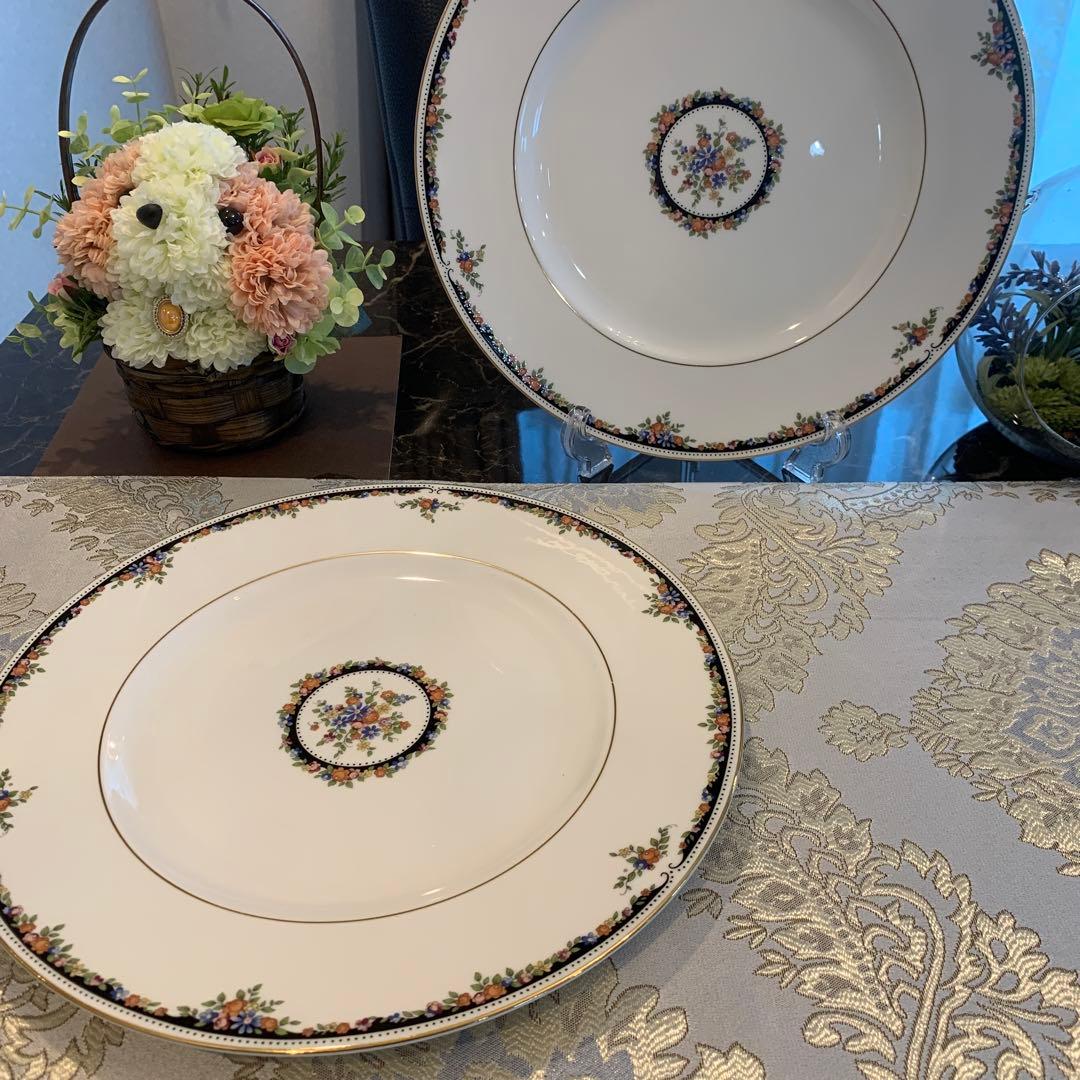 ウェッジウッド オズボーン　27cmディナープレート 6枚　27.5cm大皿