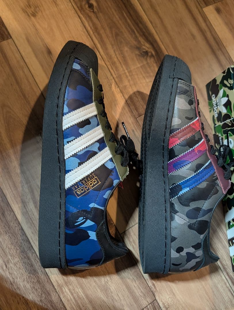 A Bathing Ape × adidas Superstar