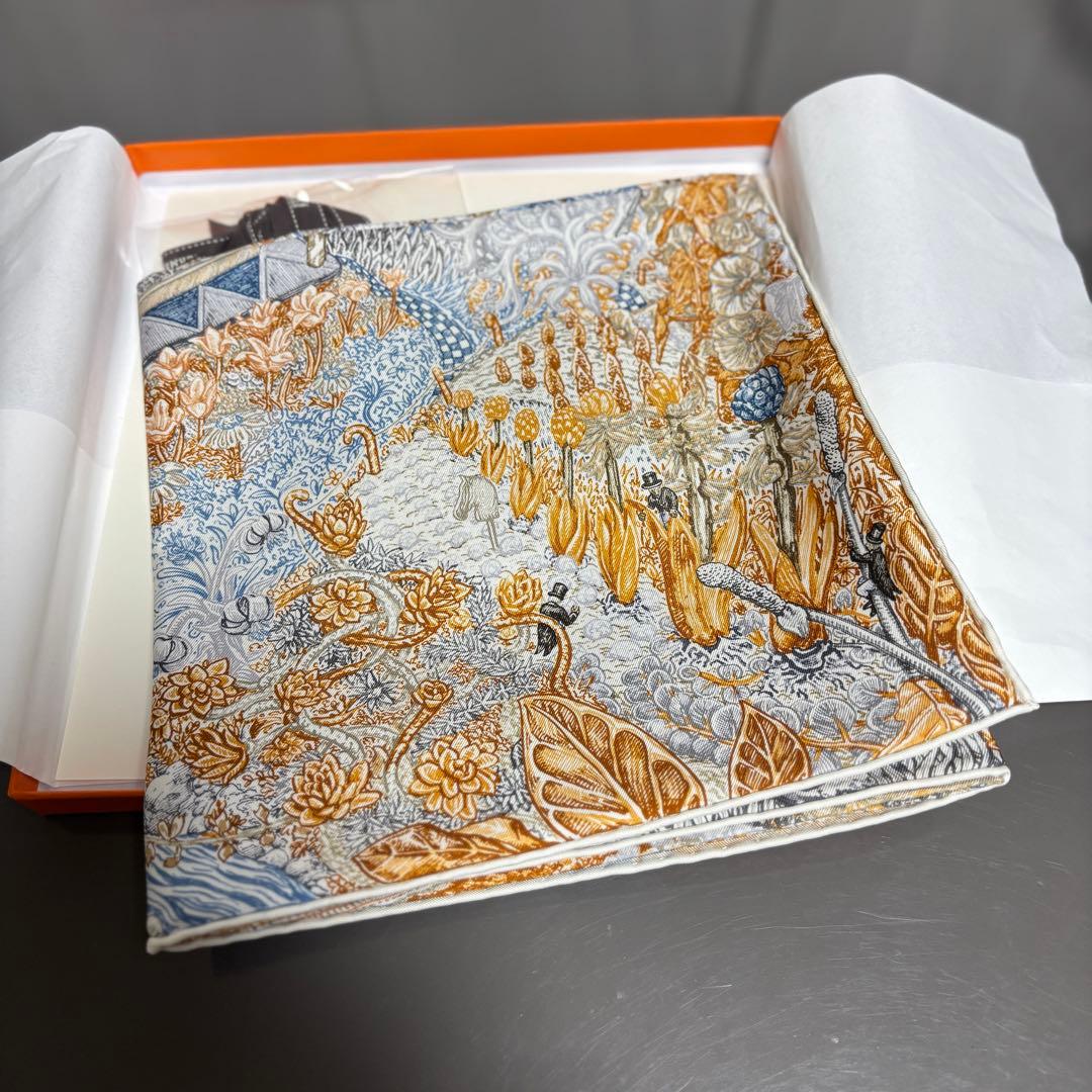 【エルメス】スカーフ　カレ90