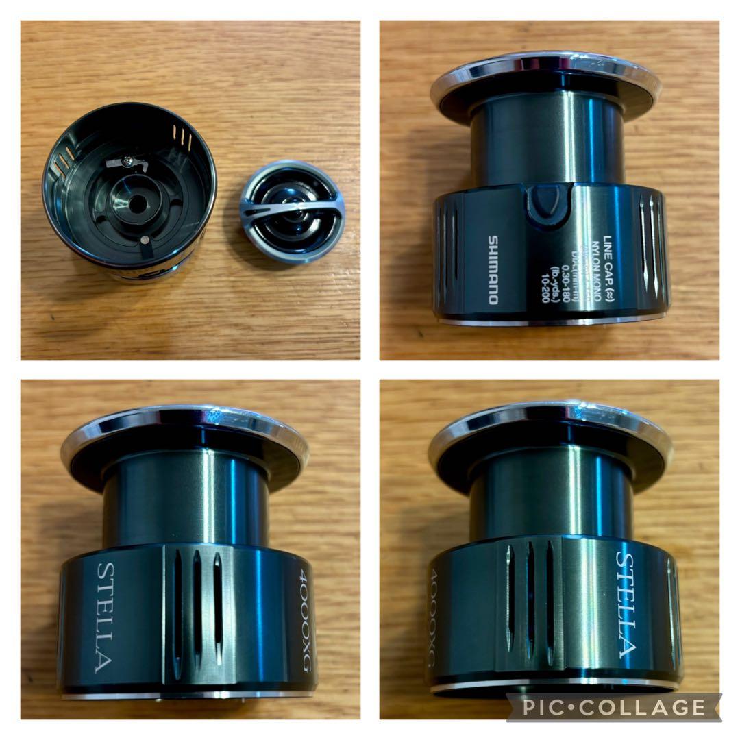 【送料無料】【美品】スピニングリール！シマノ！22 ステラ 4000XG！