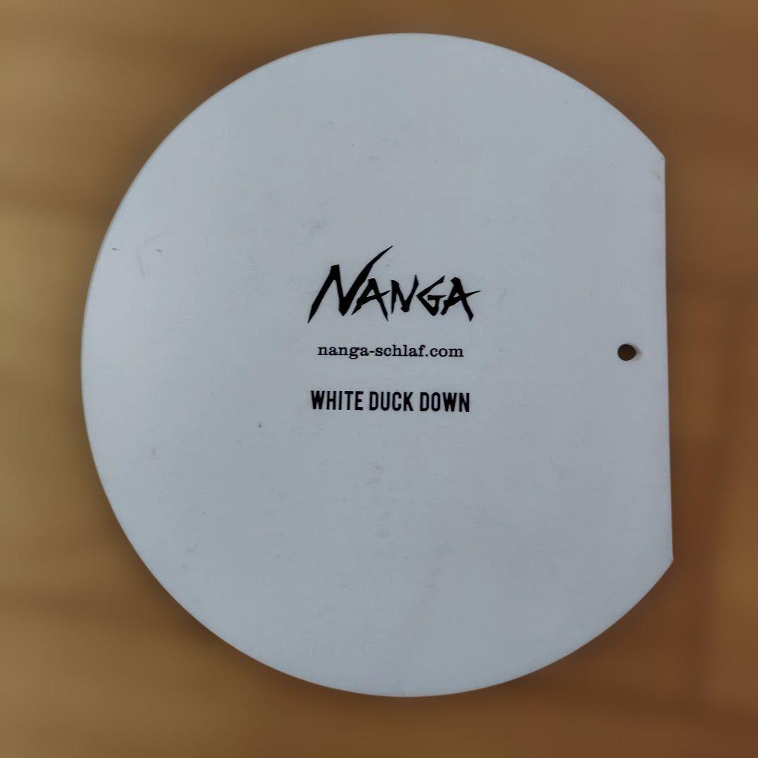 NANGA 寝袋 赤/黒