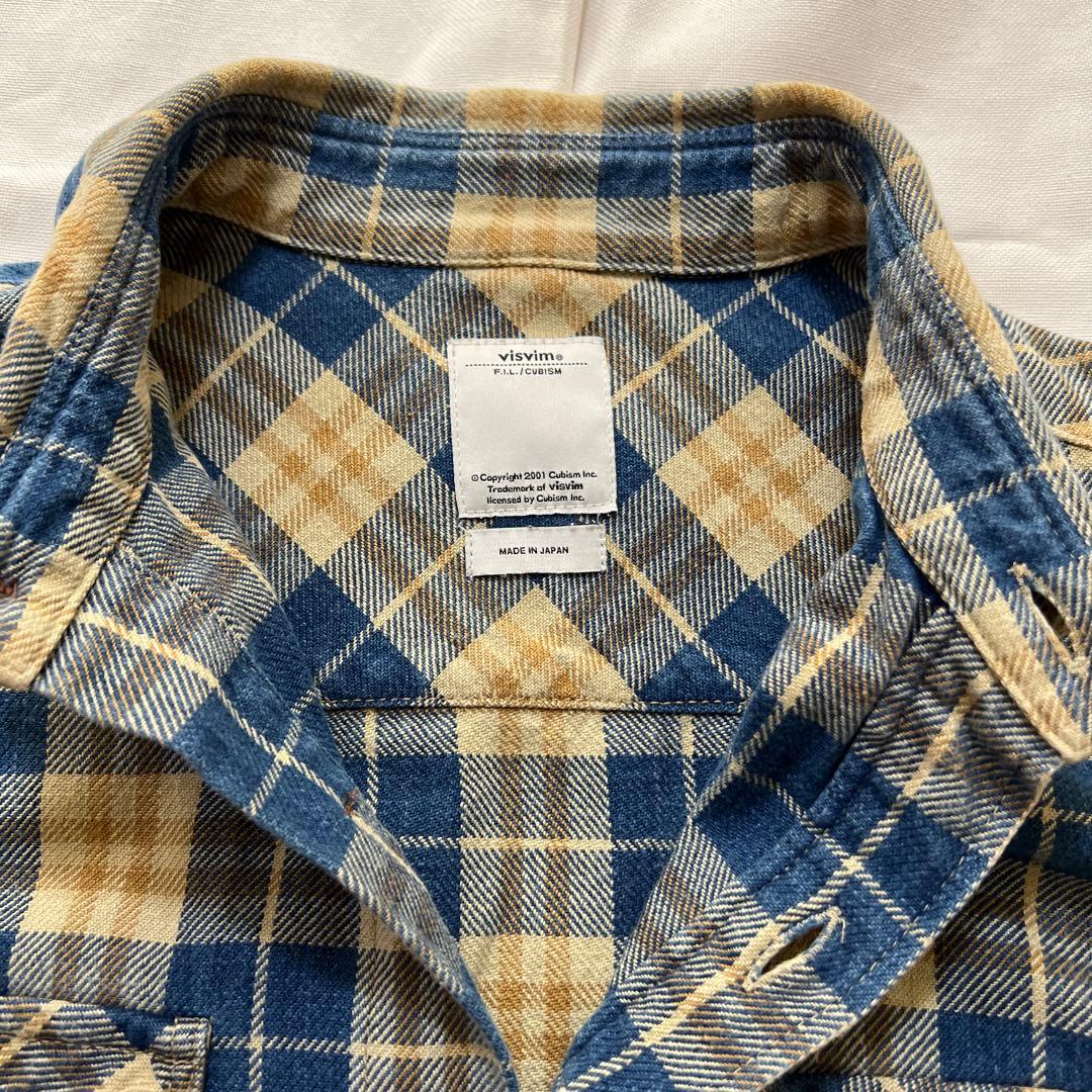 visvim ネルシャツ