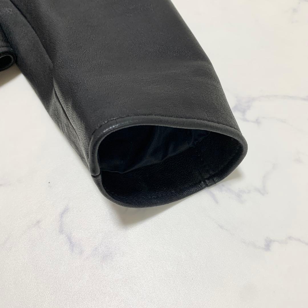 escada【エスカーダ】スパンコール刺繍 ライダースジャケット